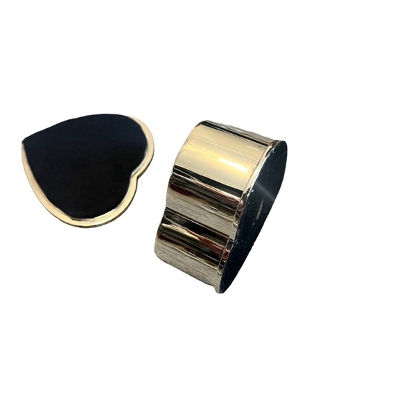 QVC Silver-tone Heart-shaped Safe keeper Gem Box by Lori Greiner - Pink Stone - Picture 6 of 7